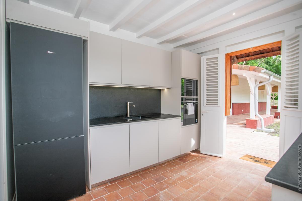 Location Villa luxe Trois îlets Martinique  - Villa 1 Cuisine